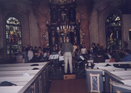 Chorreise Sommer 1999: Schweden