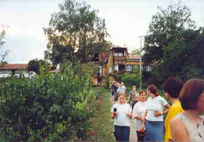 Chorreise 
Sommer 2002: Rumänien - unsere Unterkunft